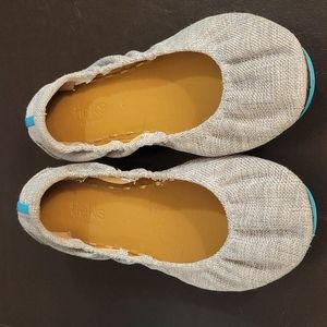 Tieks vegan Silver Lake size 8